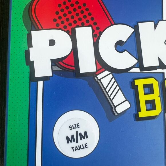 Pickleball Boxers Men's Boxer Briefs Size Medium  NIB Fun Design Great Gift - Picture 6 of 6